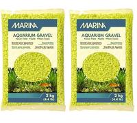 Marina (6 Decorative Gravel Yellow 2KG (Pack of 2)