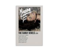 Marina And The Diamonds The Family Jewels Poster Decorative Painting Canvas Wall Art Living Room Poster Bedroom Painting, Wall Art Picture Print Modern Family Room Decor 12 x 18 Inches (30 x 45 cm)