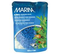 Marina Aquarium Blue Gravel Fish Tank Decoration Pebbles Substrate Decor 450G