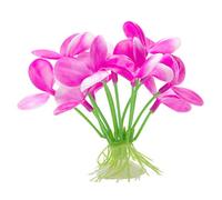 Marina Betta Pink Orchid Aquarium Plastic Plant, 2.75-Inch