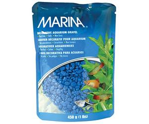 Marina Decorative Aquarium Gravel Blue 450g (Pack of 6)