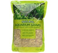 Marina Decorative Aquarium Gravel Natural Desert Pebble, 2 - 4 mm, 2 Kg, Beige