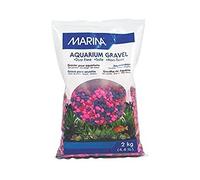 Marina Decorative Aquarium Jelly Bean Gravel, 2 Kg, Pink/ Blue