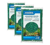Marina Decorative Gravel Green 2KG, Packaging May Vary (Pack of 3)