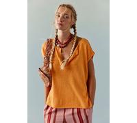 Marina Del Sol Sweater Top by free-est at Free People in Malibu Orange, Size: Small - female