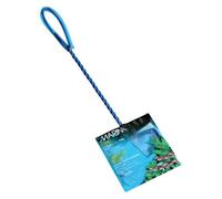 Marina Fine Soft Mesh Fish Net with Plastic Coated Handle, 12.5 cm/ 5-inch, Blue