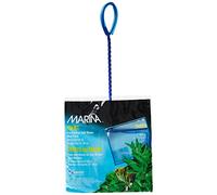 Marina Fine Soft Mesh Fish Net with Plastic Coated Handle, 20 cm/ 8-inch,Blue