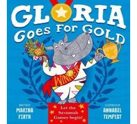 Marina Firth Gloria Goes for Gold Paperback Book in White Marina Firth White