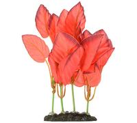 Marina Natural Forecround Silk Plant, 12.5 x 15 cm, Red