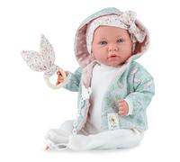 Marina & Pau Ane Rabbit Doll in Case 45 Cm Soft Body. Vinyl Limbs and Head. Pacifier Included.