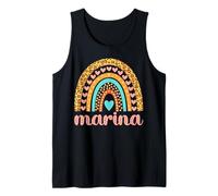Marina T-Shirt Marina Name Birthday Shirt Gift Tank Top