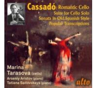 MARINA TARASOVA/ARSENY ARISTOV: GASPAR CASSADO: ROMANTIC CELLO - CD BRAND NEW