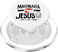 Marinara Italian Food Jesus Thats All I Need PopSockets PopGrip for MagSafe