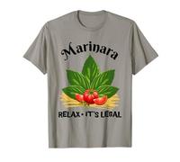 Marinara Relax It's Legal Basil Tomatoes Spaghetti Italy Fun T-Shirt