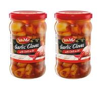 Marinated Garlic Cloves with Chilli in Oil 285 g (Pack of 2)