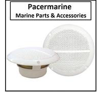 Marine 100W 6 1/2" Waterproof Speaker White
