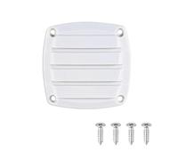 Marine Air Vent Covers - Gill Ventilation Panel, Four Slot Design, Smooth Finish | Airflow Plate for Yacht Cabin Deck Exterior Interior Aeration Systems Boat Applications