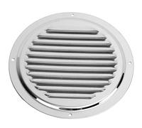 Marine Air Vent Louver Grille Cover 304 Stainless Steel Yacht Boat Exhaust Air Grill Rainproof Design Cabin, Soffits [Yacht Boat] (6-inch 7726L)