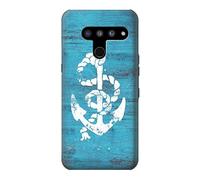 Marine Anchor Blue Case Cover For LG V50, LG V50 ThinQ 5G