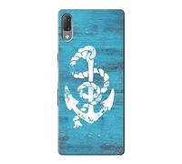 Marine Anchor Blue Case Cover For Sony Xperia L3