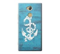 Marine Anchor Blue Case Cover For Sony Xperia XA2 Ultra