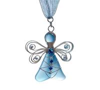 Marine Angel Christmas Tree Decorations | 2D Acrylic Decorations Angel Christmas Tree Hanging Decoration | for Home, Holiday, Wall, Window, Rear View Mirror