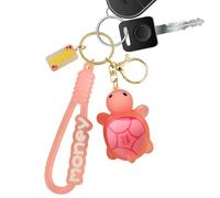 Marine Animals Keychains - 5cm Glow-in-The-Dark Turtle Pendant, Cute Animal Charm, Durable Keyring Accessory | Backpack Purse Bag Decoration for Kids Teens Women Fun Party Gift Souvenir