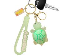 Marine Animals Keychains,Glow-in-The-Dark Little Turtle Keyring Purse Charm | Marine Animals Turtle Doll Keychain for Backpacks, Purses