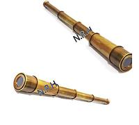 Marine Antique Solid Brass Pirate Spyglass Telescopes 18" Nautical Gift Item