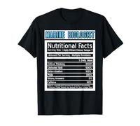 Marine Biologist Facts Funny Critical Thinking Boost T-Shirt