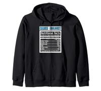 Marine Biologist Facts Funny Critical Thinking Boost Zip Hoodie