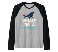 Marine Biologist Oceanographer Deep Sea Nerd Science Pride Raglan Baseball Tee