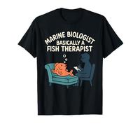 Marine Biologist Oceanographer Deep Sea Nerd Science Pride T-Shirt