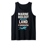 Marine Biologist Oceanographer Deep Sea Nerd Science Pride Tank Top