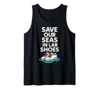 Marine Biologist Oceanographer Deep Sea Nerd Science Pride Tank Top
