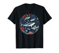 Marine Biologist Vintage Octopus Scientist Ocean Retro T-Shirt