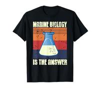 Marine Biology Holds The Key Retro Science T-Shirt