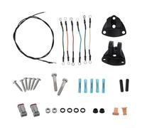 Marine Boat 12V Electric Trim Tab Retrofit Kit For Bennett With Actuators Mounting Brackets Wiring Kit Hardware Components Replacement Part 15064-001