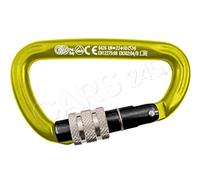 Marine Boat aluminum carabiner TRAPPER SCREW SLEEVE asym