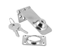 Marine Boat Hasp Locks 304 Stainless Steel Locking Hasp Safety for Cabin Deck Locker Hatch Door Yacht Accessories