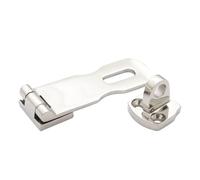 Marine Boat Hatch Hinges, Boat Hinge Stainless Steel 75mm Boat Anti Rattle Latch Flush Door Hatch Folding Bending Hinge Casting for Marine Yacht Hardware