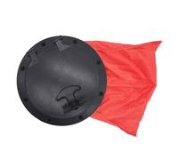 Marine Boat Kayak Canoe Fishing Rigging Sailing Black Plastic 6" Waterproof Deck Plate Hatch Cover and Storage Bag
