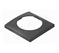 Marine Boat power outlet Berker single frame anthracite matt