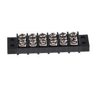 Marine Boat RV 12V 30A 6 Ways Screw Terminal Block Bus Bar Splits 1 In 6 Out