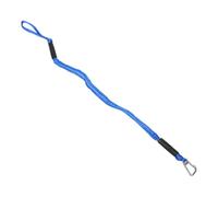 Marine Bungee Cord Dock Line with Sturdy Hook for Boat Mooring | Elastic Rope with Foam and Pvc, Versatile Shock Absorption, Easy Attachment, Blue Finish