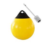 Marine Buoy - Round Floating Ball, Dock Safety Marking, Inflatable Collision Buffer for Yachts, Water Sports Boats, Moorings, Port Navigation and Offshore Positioning