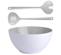Marine Business Harmony Bone Summer Edition Large Salad Bowl 27.5 cm Round with Cutlery