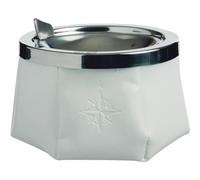 Marine Business Windproof Ashtray-Heavy - White With Elegant Design
