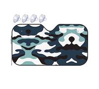 Marine Camouflage It is a car Windshield Sun Visor, which Does not take up Too Much Space and Protects The Environment Inside The car.