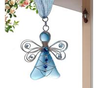 Marine Christmas Angel | Decorative Two-Dimensional Acrylic Pendant, Decorative Angel Pendant for Christmas - Home Window Decoration and Auto Rearview Mirror